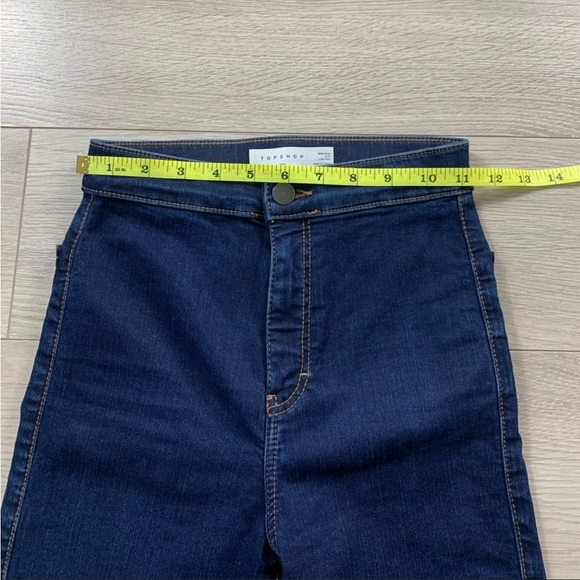 High-Rise Topshop Joni Jeans - Size 25W - Picture 9 of 13